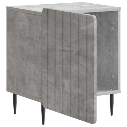 Bedside Cabinet 2 pcs Concrete Grey 43 x 34.5 x 52 cm