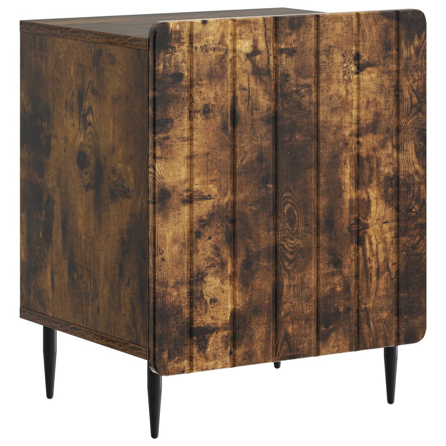 Bedside Cabinet 2 pcs Smoked Oak 43 x 34.5 x 52 cm
