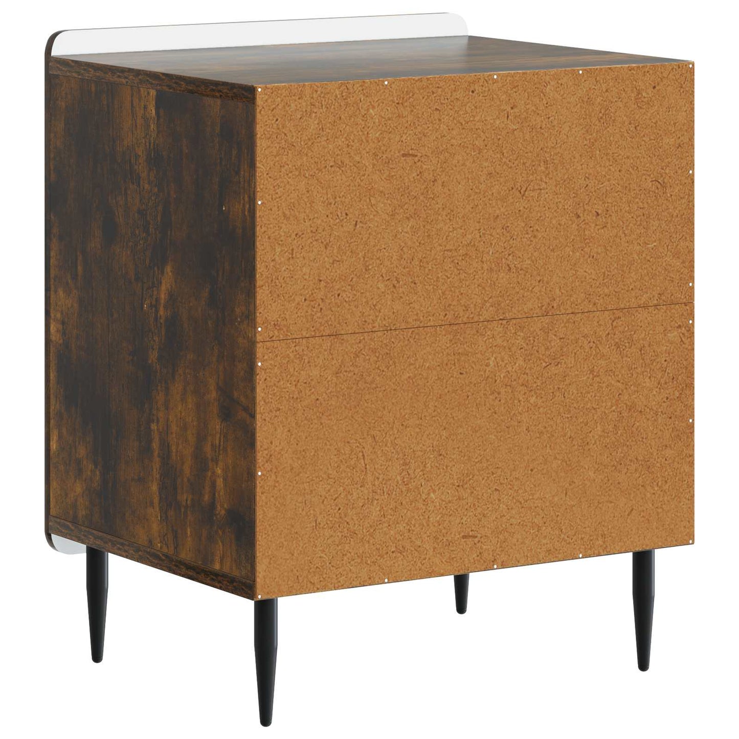 Bedside Cabinet 2 pcs Smoked Oak 43 x 34.5 x 52 cm