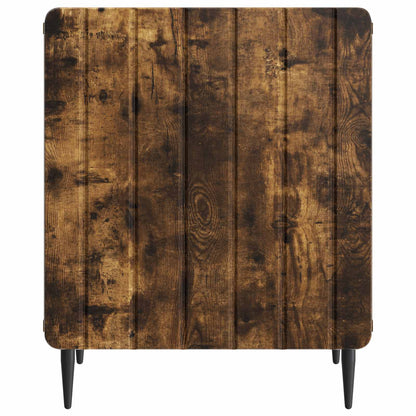 Bedside Cabinet 2 pcs Smoked Oak 43 x 34.5 x 52 cm