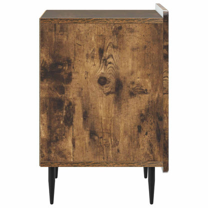 Bedside Cabinet 2 pcs Smoked Oak 43 x 34.5 x 52 cm