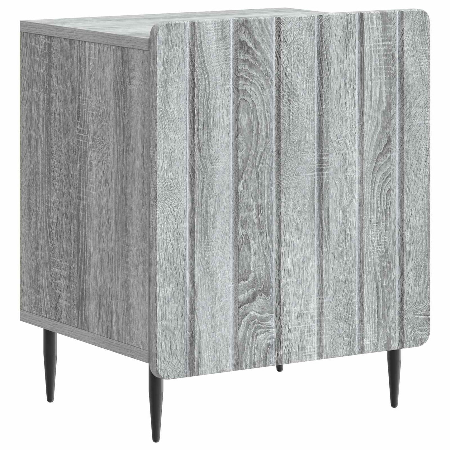 Bedside Cabinet Grey Sonoma 43 x 34.5 x 52 cm Engineered Wood