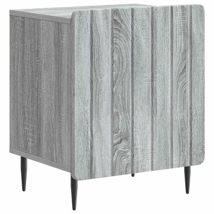 Bedside Cabinet Grey Sonoma 43 x 34.5 x 52 cm Engineered Wood
