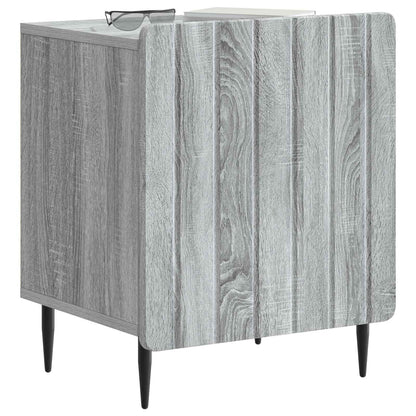 Bedside Cabinet Grey Sonoma 43 x 34.5 x 52 cm Engineered Wood