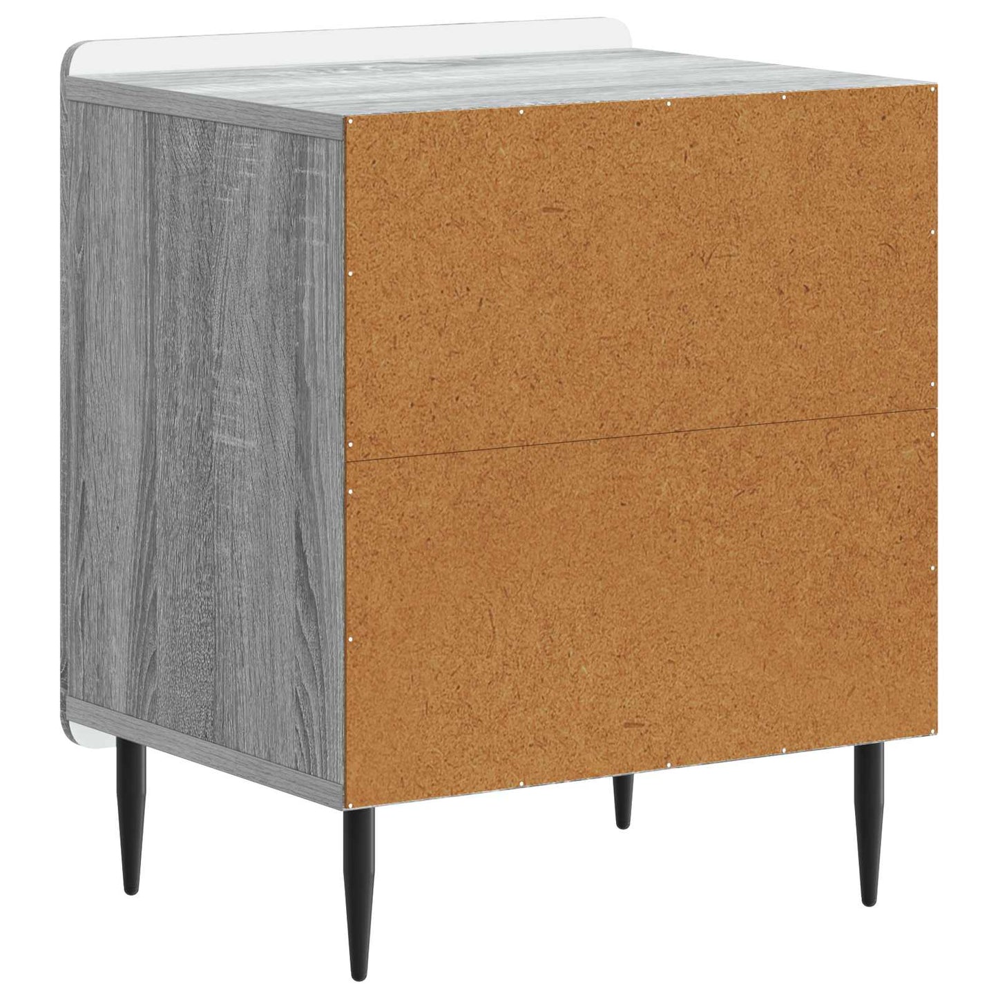 Bedside Cabinet 2 pcs Grey Sonoma 43 x 34.5 x 52 cm