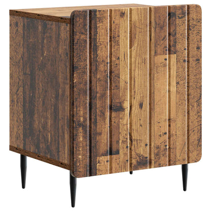 Bedside Cabinet 2 pcs Old Wood 43 x 34.5 x 52 cm