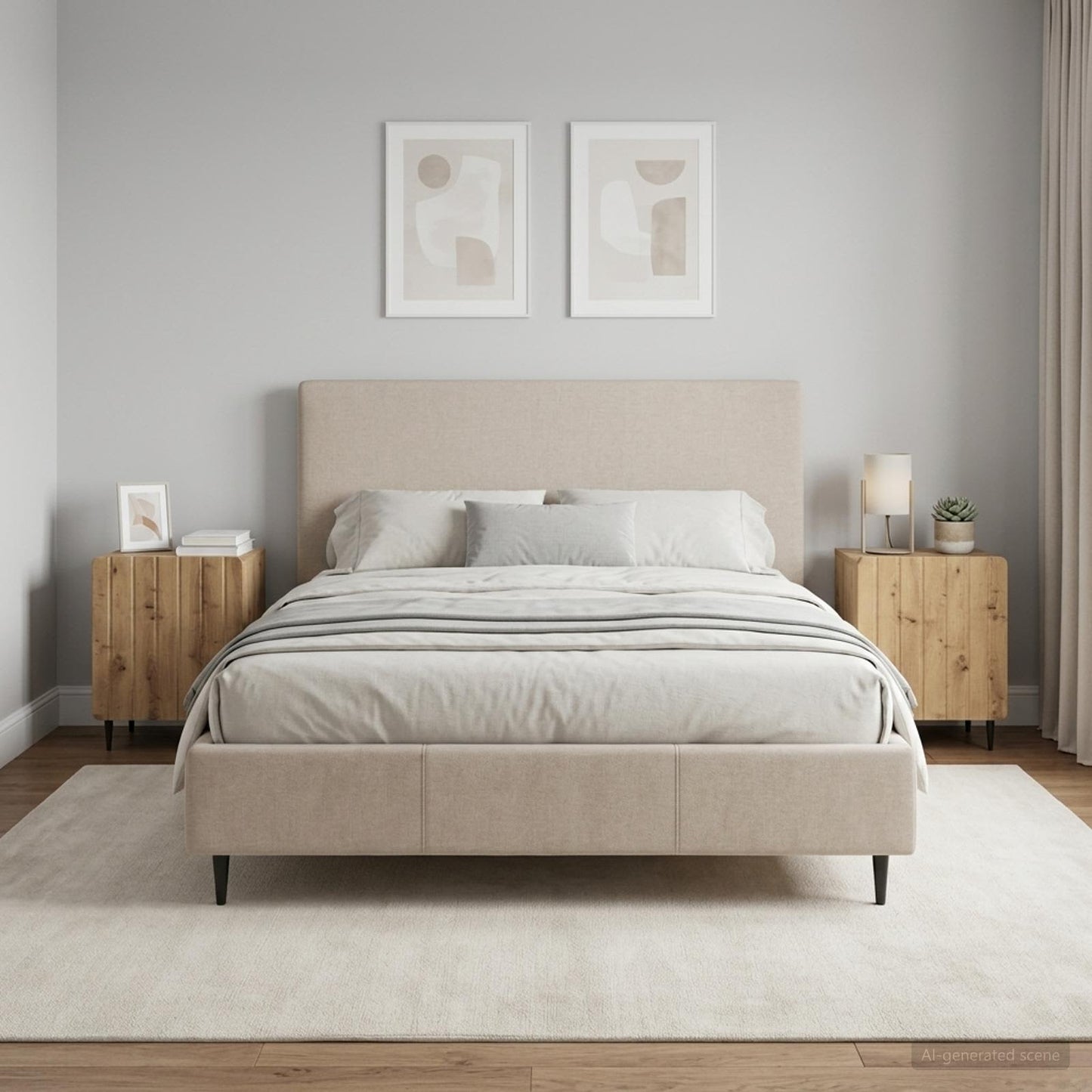 Bedside Cabinet 2 pcs Artisan Oak 43 x 34.5 x 52 cm
