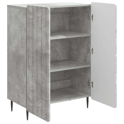 Sideboard Concrete Grey 66 x 34.5 x 92 cm Engineered Wood