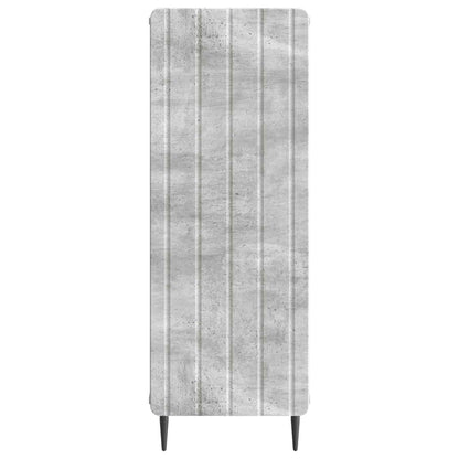Sideboard Concrete Grey 34.5 x 33 x 92 cm Engineered Wood