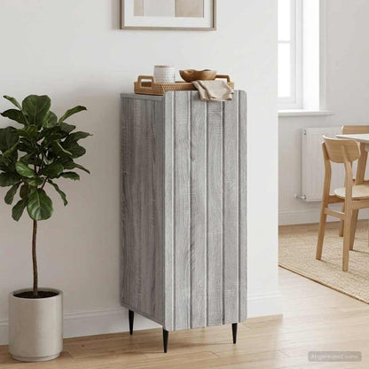 Sideboard Grey Sonoma 34.5 x 33 x 92 cm Engineered Wood