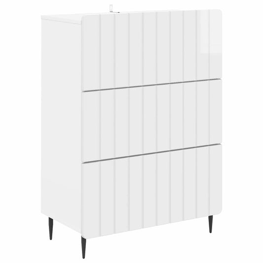 Drawer Cabinet 66 x 34.5 x 92 cm Engineered Wood
