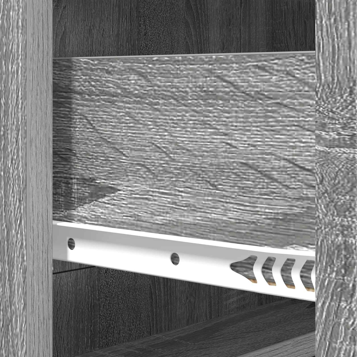 Drawer Cabinet Grey Sonoma 66 x 34.5 x 92 cm Engineered Wood