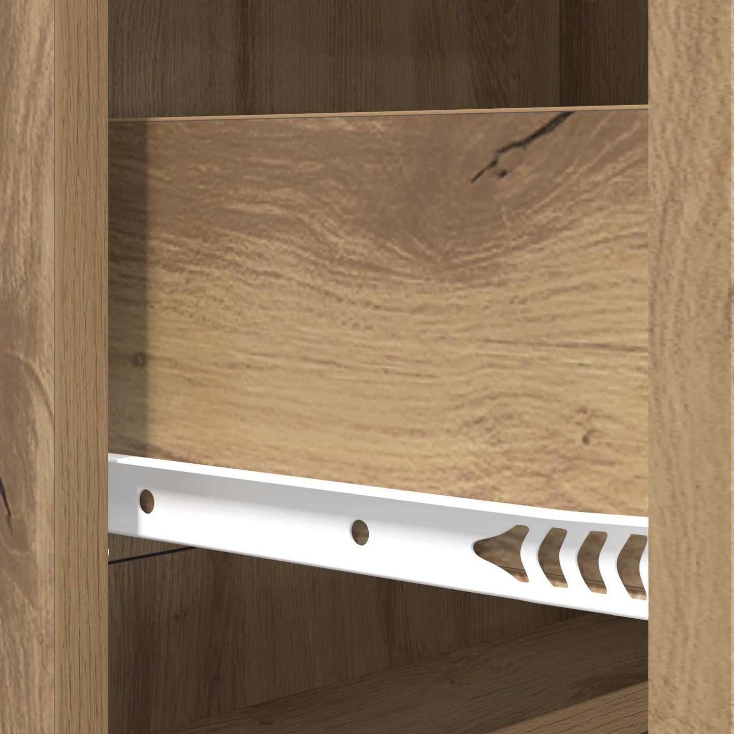 Drawer Cabinet 66 x 34.5 x 92 cm Engineered Wood Artisan Oak