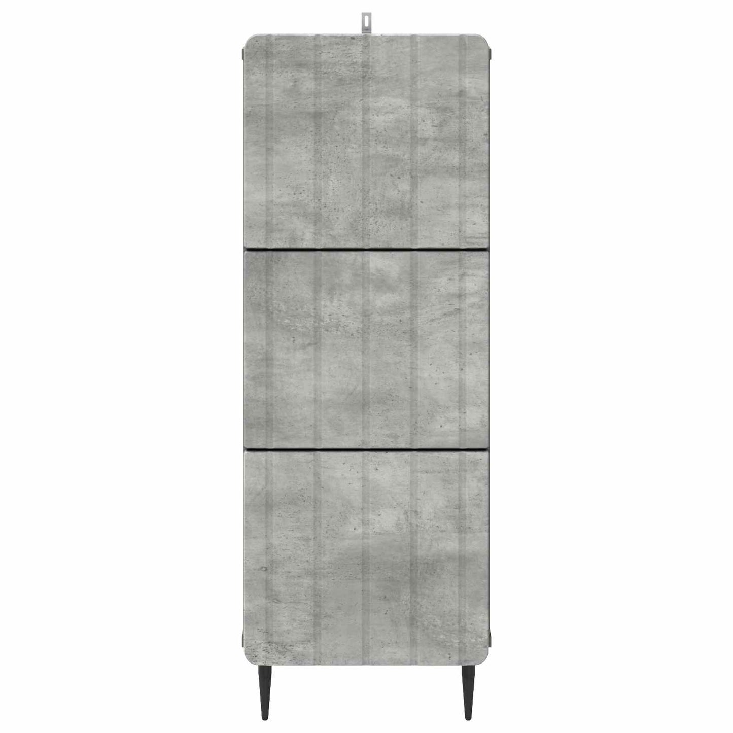 Drawer Cabinet Concrete Grey 33 x 34.5 x 92 cm Engineered Wood
