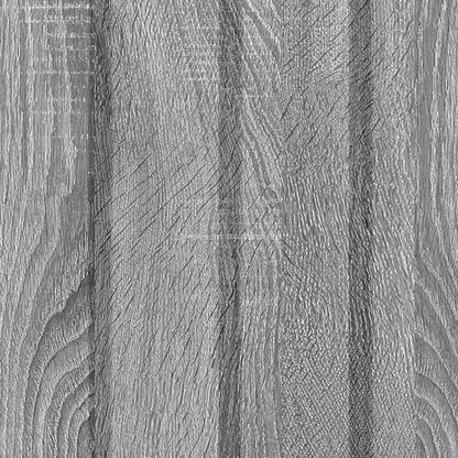 Drawer Cabinet Grey Sonoma 33 x 34.5 x 92 cm Engineered Wood