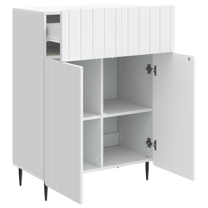 Sideboard White 66 x 34.5 x 92 cm Engineered Wood