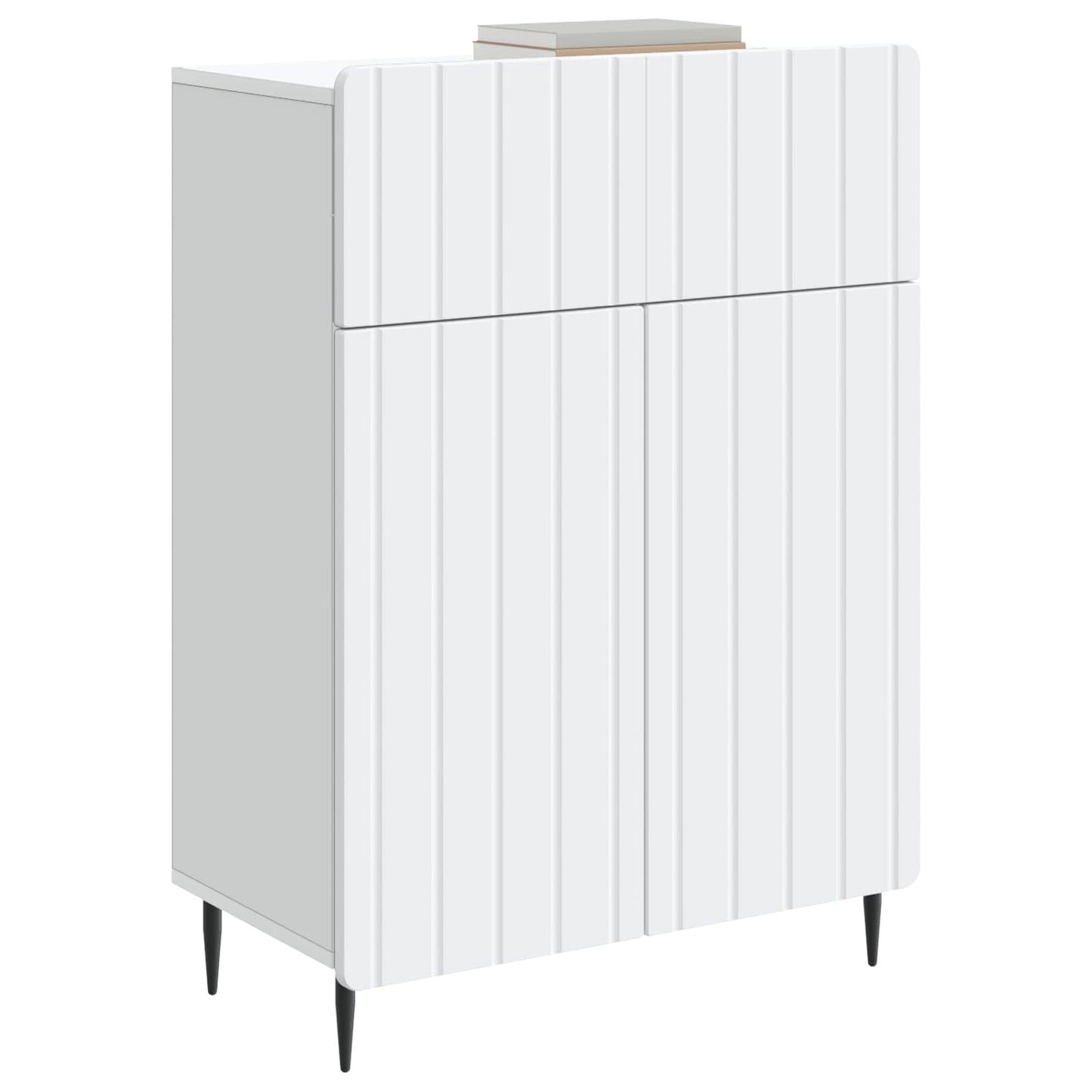 Sideboard White 66 x 34.5 x 92 cm Engineered Wood