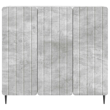 Sideboard Concrete Grey 89 x 34.5 x 82 cm Engineered Wood