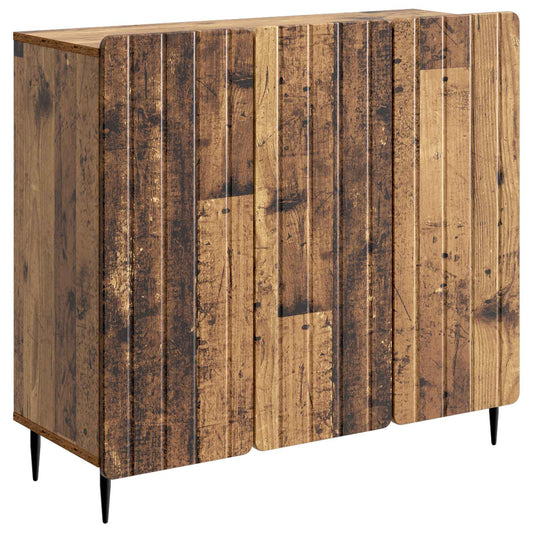 Sideboard Old Wood 89 x 34.5 x 82 cm Engineered Wood