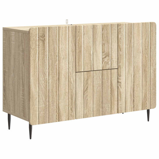 Sideboard Sonoma Oak 89 x 34.5 x 62 cm Engineered Wood