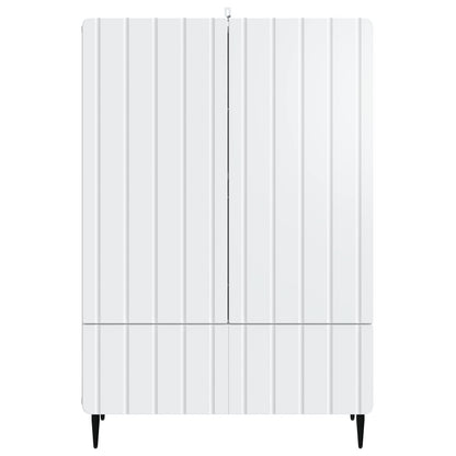 Sideboard White 66 x 34.5 x 97 cm Engineered Wood