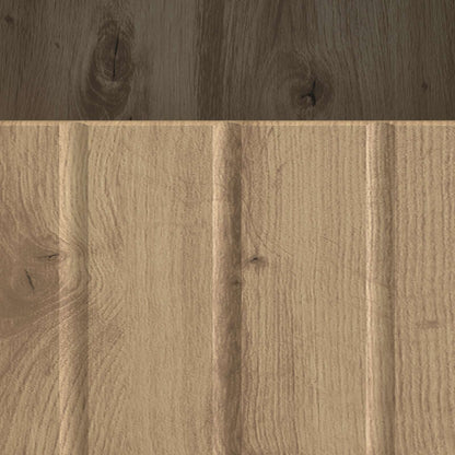 TV Cabinet 102 x 34.5 x 50 cm Artisan Oak Engineered Wood