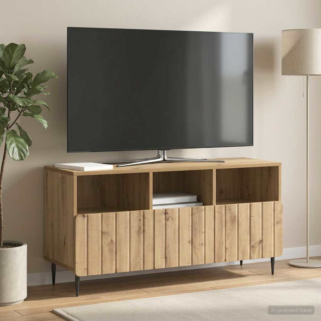 TV Cabinet 102 x 34.5 x 50 cm Artisan Oak Engineered Wood