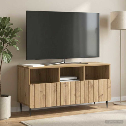 TV Cabinet 102 x 34.5 x 50 cm Artisan Oak Engineered Wood