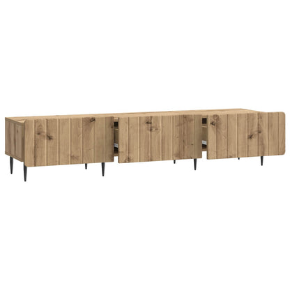 TV Cabinet 147 x 34.5 x 32 cm Artisan Oak Engineered Wood