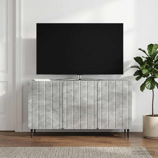 TV Cabinet 99 x 34.5 x 52 cm Concrete Grey Engineered Wood