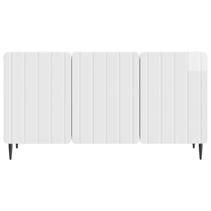 TV Cabinet High Gloss White 99 x 34.5 x 52 cm Engineered Wood