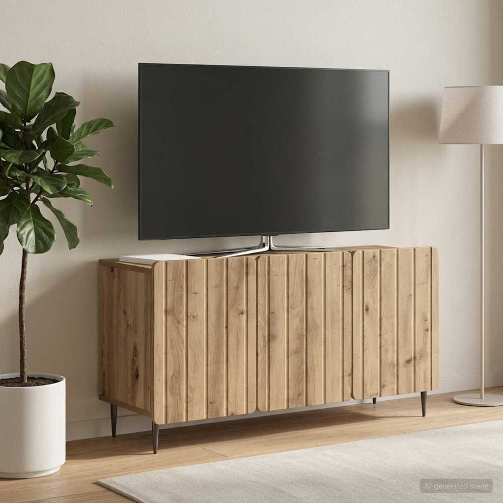 TV Cabinet 99 x 34.5 x 52 cm Artisan Oak Engineered Wood