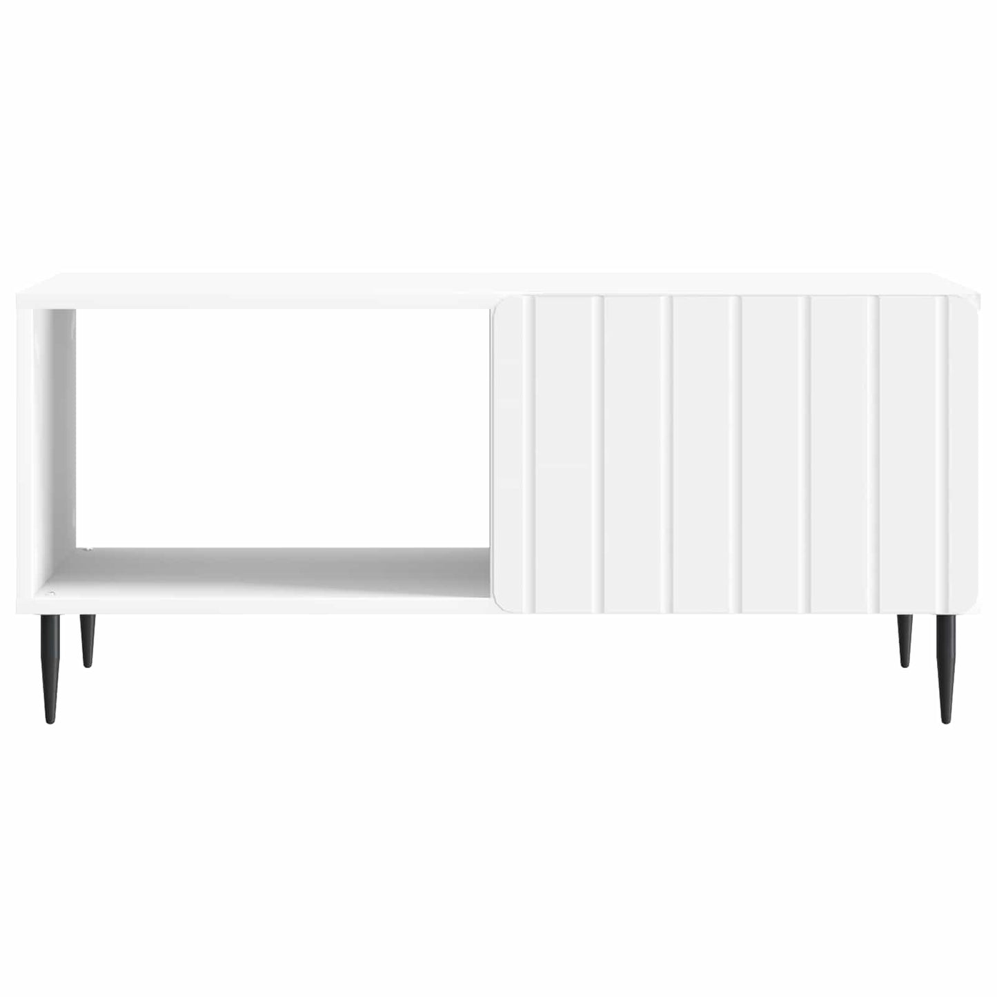Coffee Table White 90 x 50 x 40 cm Engineered Wood