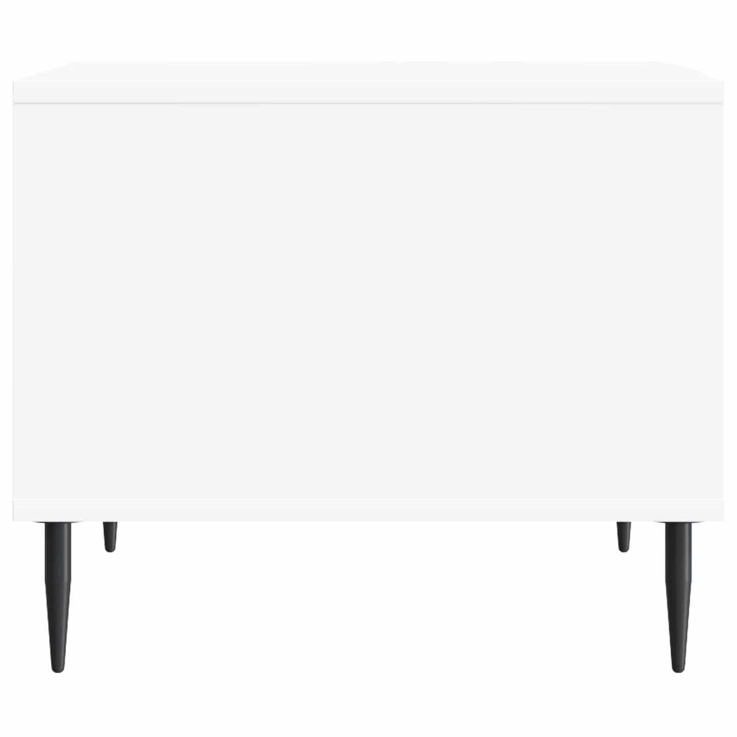 Coffee Table White 90 x 50 x 40 cm Engineered Wood