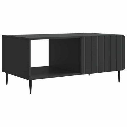 Coffee Table Black 90 x 50 x 40 cm Engineered Wood