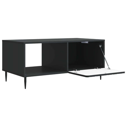 Coffee Table Black 90 x 50 x 40 cm Engineered Wood