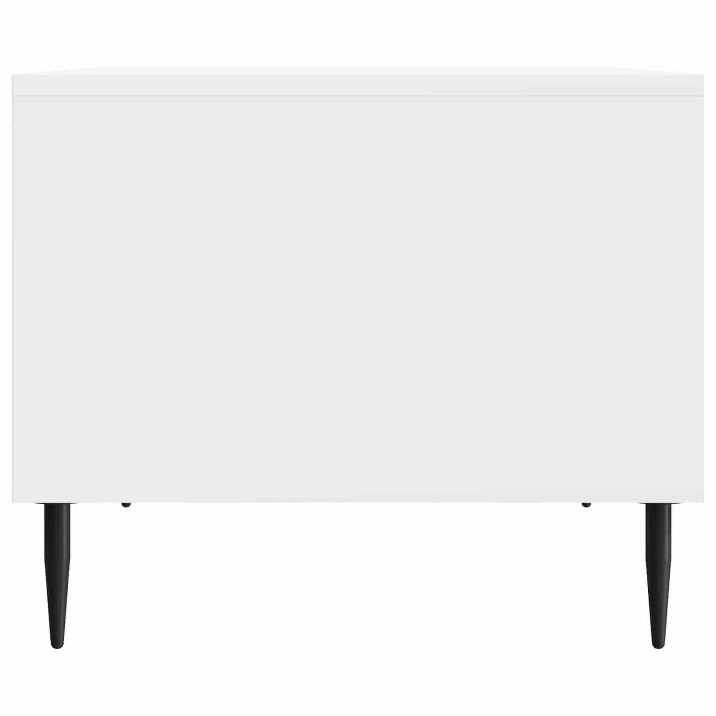 Coffee Table High Gloss White 90 x 50 x 40 cm Engineered Wood
