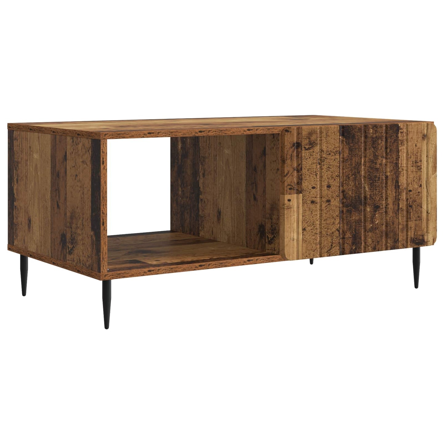 Coffee Table Old Wood 90 x 50 x 40 cm Engineered Wood