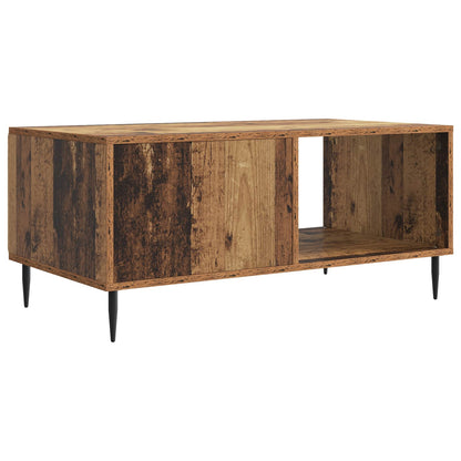 Coffee Table Old Wood 90 x 50 x 40 cm Engineered Wood