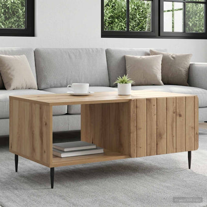 Coffee Table Artisan Oak 90 x 50 x 40 cm Engineered Wood