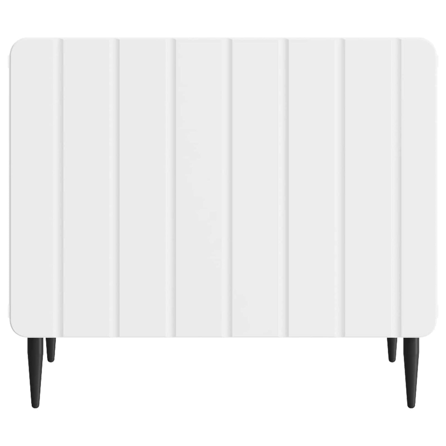 Coffee Table with Drawer White 49 x 50 x 42 cm Engineered Wood