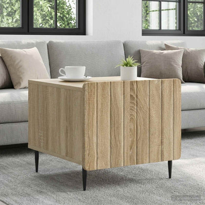 Coffee Table Sonoma Oak 49 x 50 x 42 cm Engineered Wood