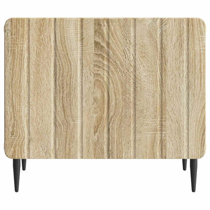 Coffee Table Sonoma Oak 49 x 50 x 42 cm Engineered Wood