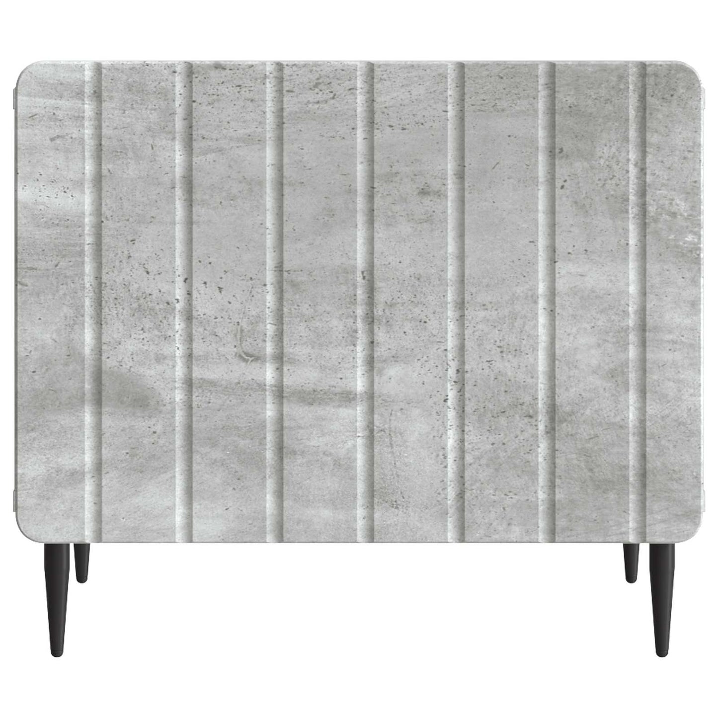Coffee Table Concrete Grey 49 x 50 x 42 cm Engineered Wood