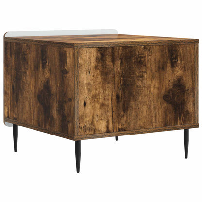 Coffee Table Smoked Oak 49 x 50 x 42 cm Engineered Wood