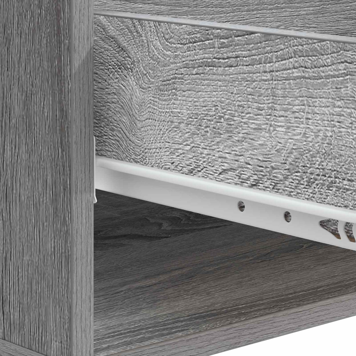 Coffee Table Grey Sonoma 49 x 50 x 42 cm Engineered Wood