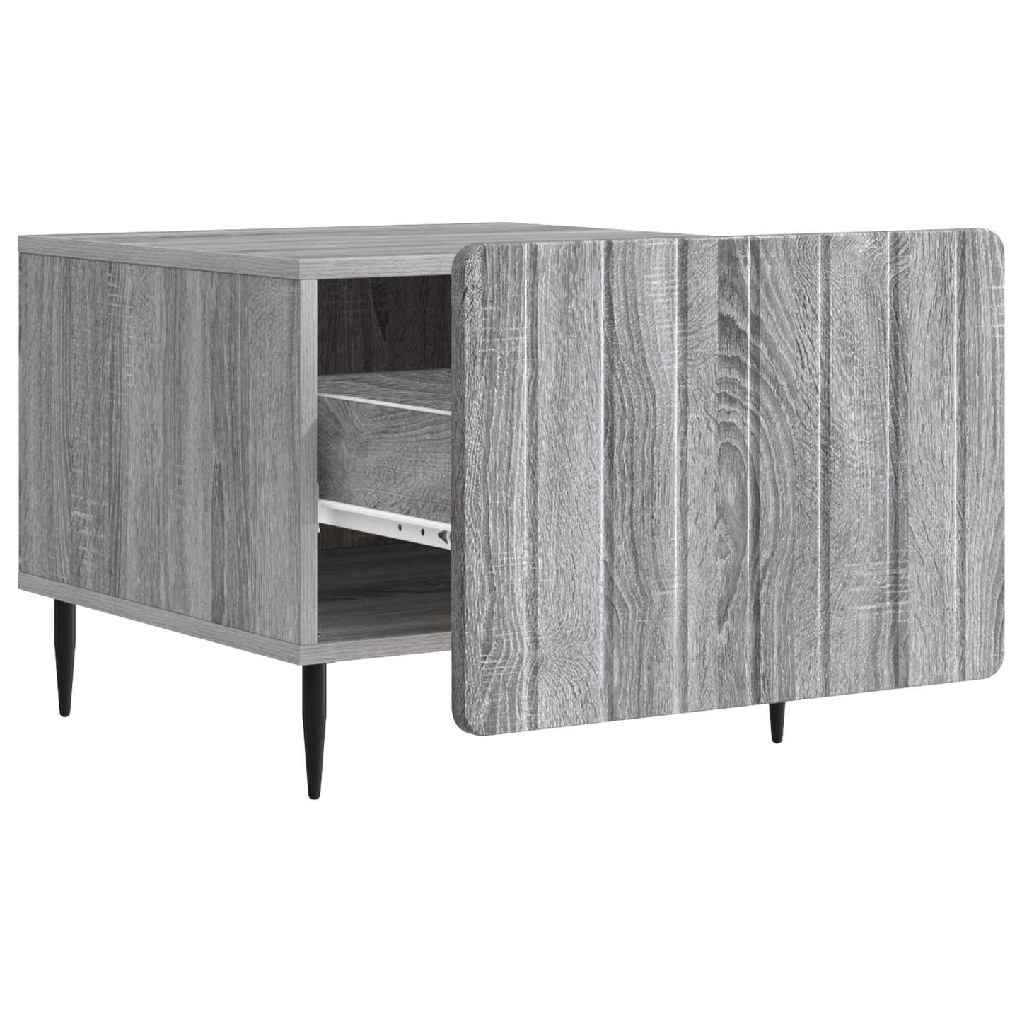 Coffee Table Grey Sonoma 49 x 50 x 42 cm Engineered Wood