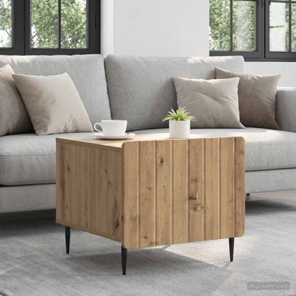 Coffee Table Artisan Oak 49 x 50 x 42 cm Engineered Wood