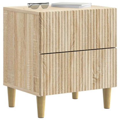 Bedside Cabinet Sonoma Oak 43 x 34.5 x 48 cm Engineered Wood