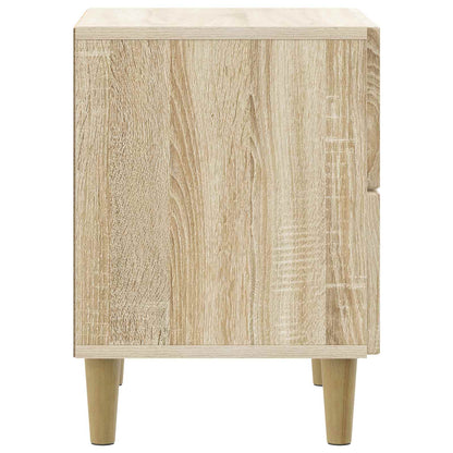 Bedside Cabinet Sonoma Oak 43 x 34.5 x 48 cm Engineered Wood